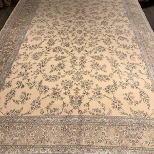 SUPER PERSIAN MACHINE MADE ORIENTAL AREA RUG TABRIZ BAMBOO 6’7”x9’7”