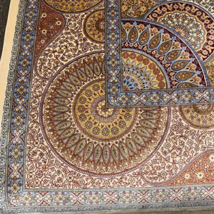 SUPER PERSIAN MACHINE MADE ORIENTAL RUG 6’ 7” x 9’ 7”