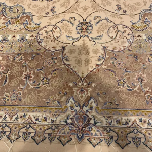 SUPER PERSIAN MACHINE MADE BAMBOO SILK TABRIZ 6’ 7” x 9’ 7”