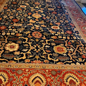 SUPER HAND KNOTTED INDO SERAPI 9’ 1” X 12’ 12” SKU# C23186-2
