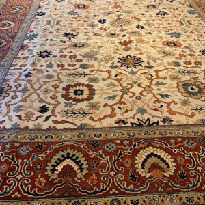 SUPER HAND KNOTTED SERAPI 8’ 10” x 11’ 9” SKU# 23186