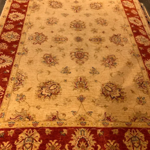 SUPE PAK OUSHAK HAND KNOTTED WOOL RUG 5’ 9” x 8’ 0” SKU# C23224