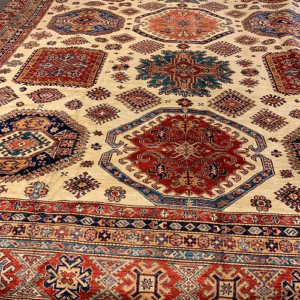 SUPER KAZAK HAND KONTTED RUG 12’ 2” x 15’ SKU# C23146