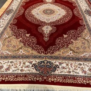 Super machine made bamboo silk 6’ 4” x 9’ 6” SKU# C15057