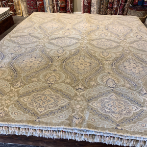 ZIEGLER 3000 100% WOOL PILE 7’ 10” X 9’ 11” dark green SKU# BRC 583753