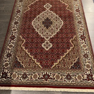 SUPER INDO BIJAR HAND KNOTTED RUG 4’ 1” x 6’ 4”