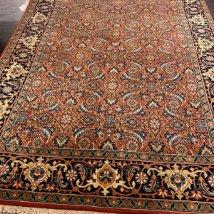 SUPER INDO HERATI DESIGN HAND KNOTTED WOOL 4’ 1” x 5’ 11” SKU# C33120