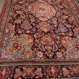SUPER HAND KNOTTED FINE GOLPAYGAN 7’1” x 10’9” SKU# P11646