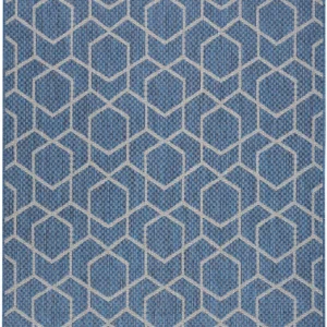 Horizon Indoor/Outdoor HOZ01 Denim Area Rug