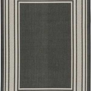 Horizon Indoor/Outdoor HOZ03 Black Area Rug